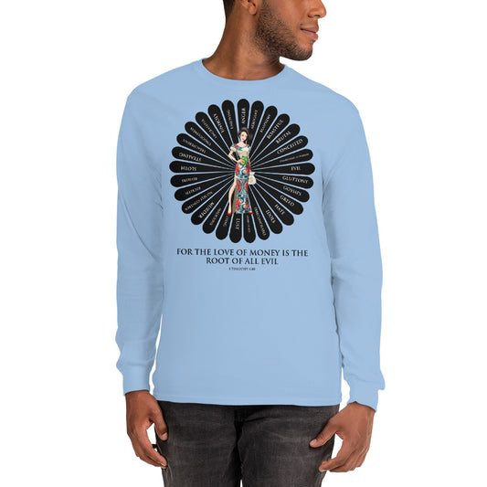 For the Love of Money Men’s Long Sleeve Shirt