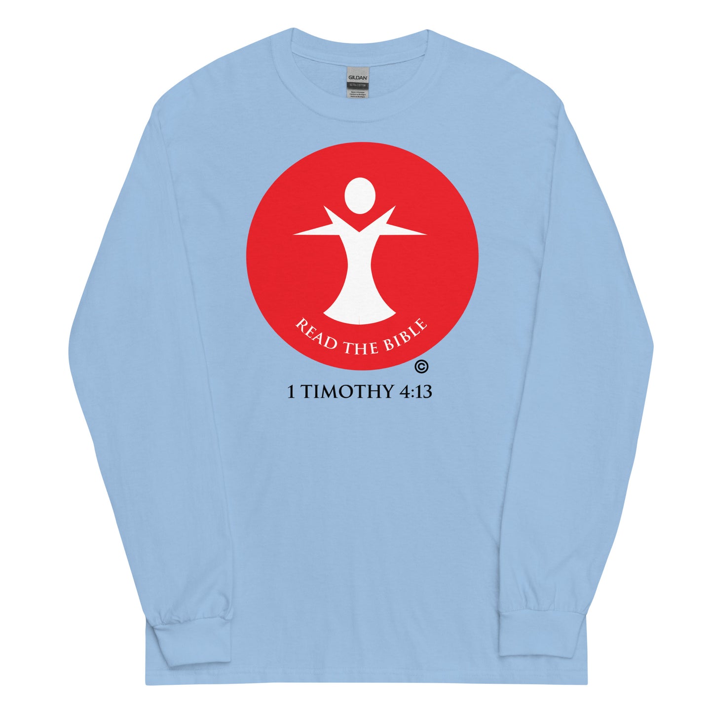 Read the Bible Men’s Long Sleeve Shirt