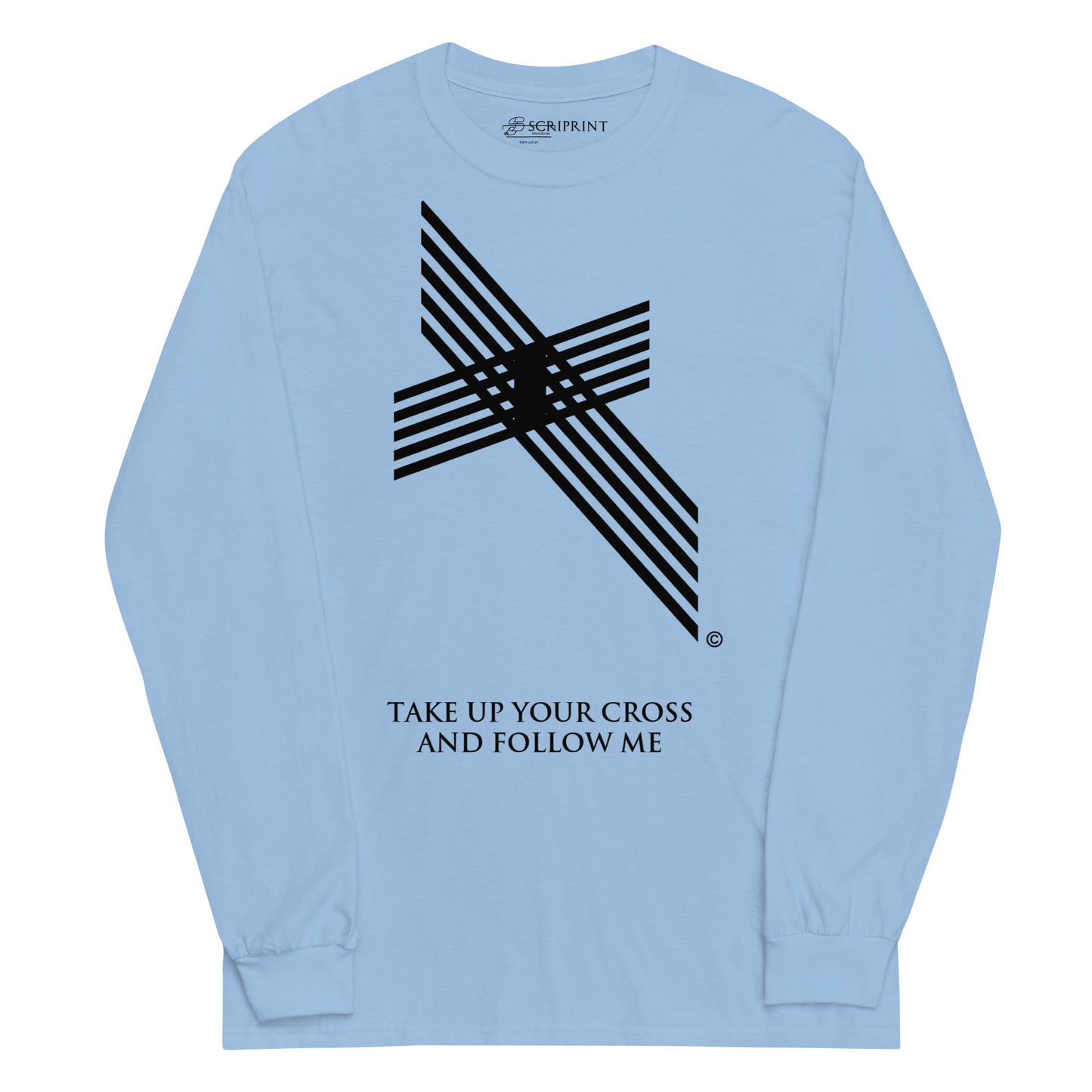 Take Up Your Cross Men’s Long Sleeve Shirt