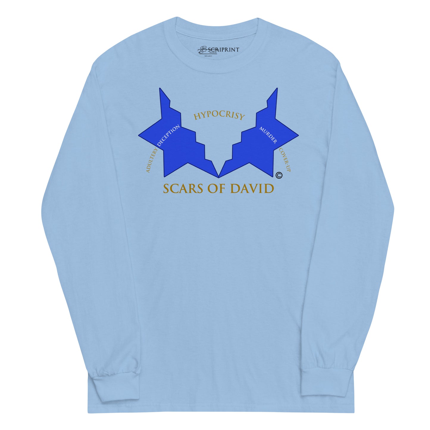 Scars of David Men’s Long Sleeve Shirt