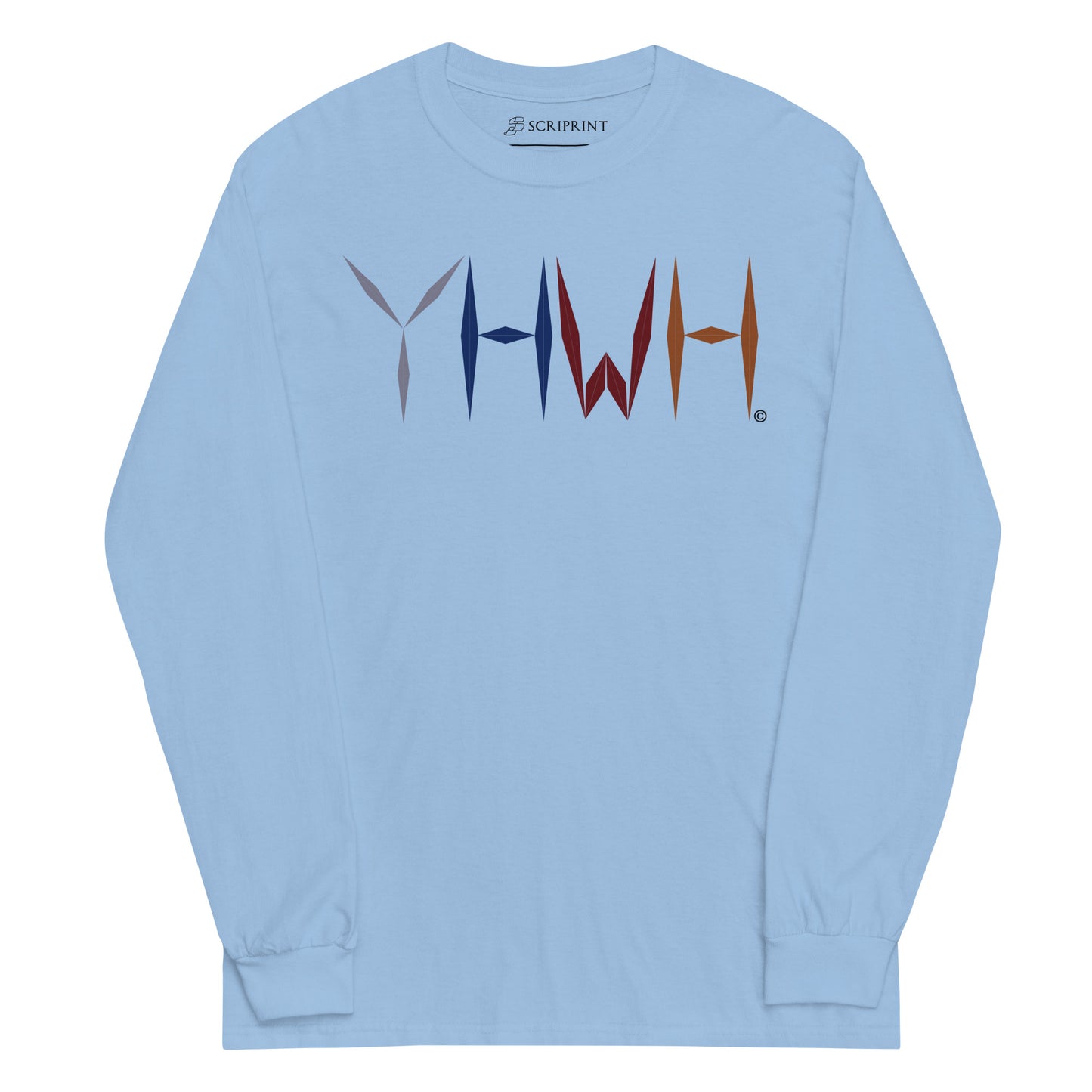 YHWH Men’s Long Sleeve Shirt