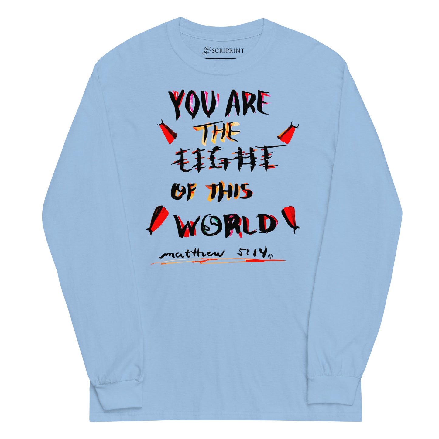 Light of This World Men’s Long Sleeve Shirt