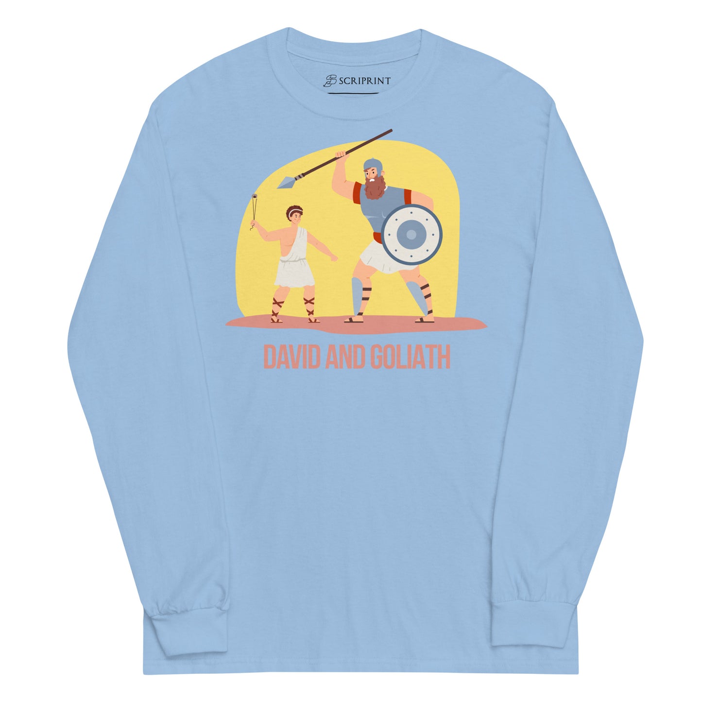 David and Goliath Men’s Long Sleeve Shirt
