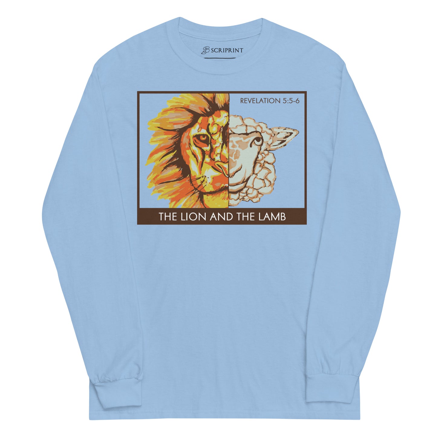 The Lion and the Lamb Men’s Long Sleeve Shirt