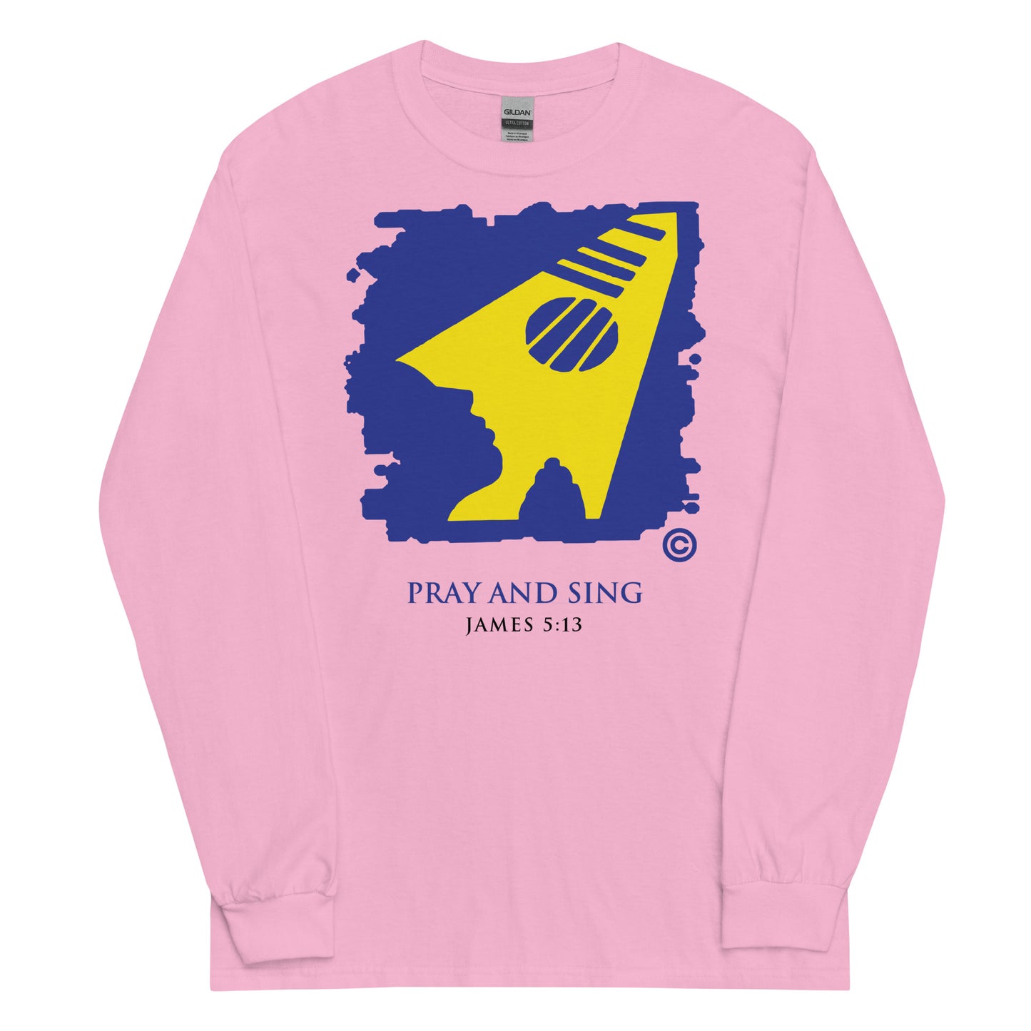 Pray and Sing Men’s Long Sleeve Shirt