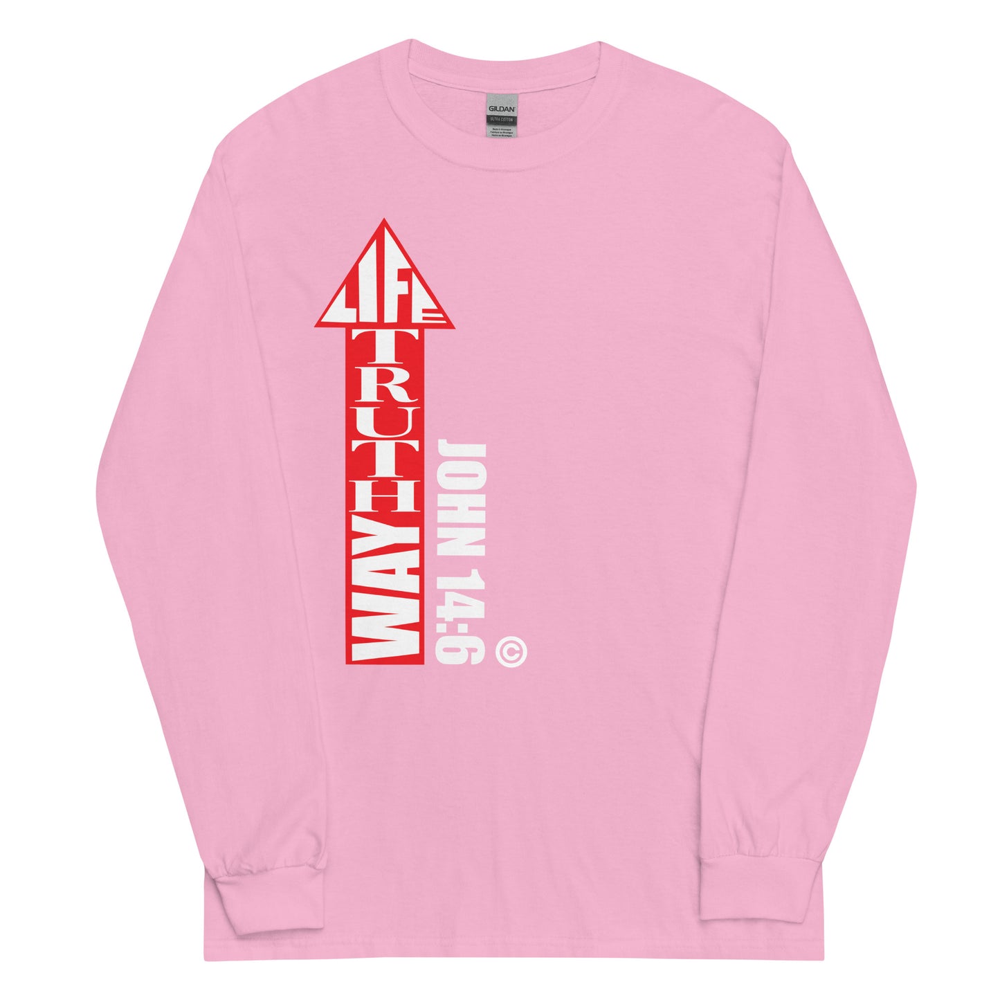 Way Truth Life Men’s Long Sleeve Shirt