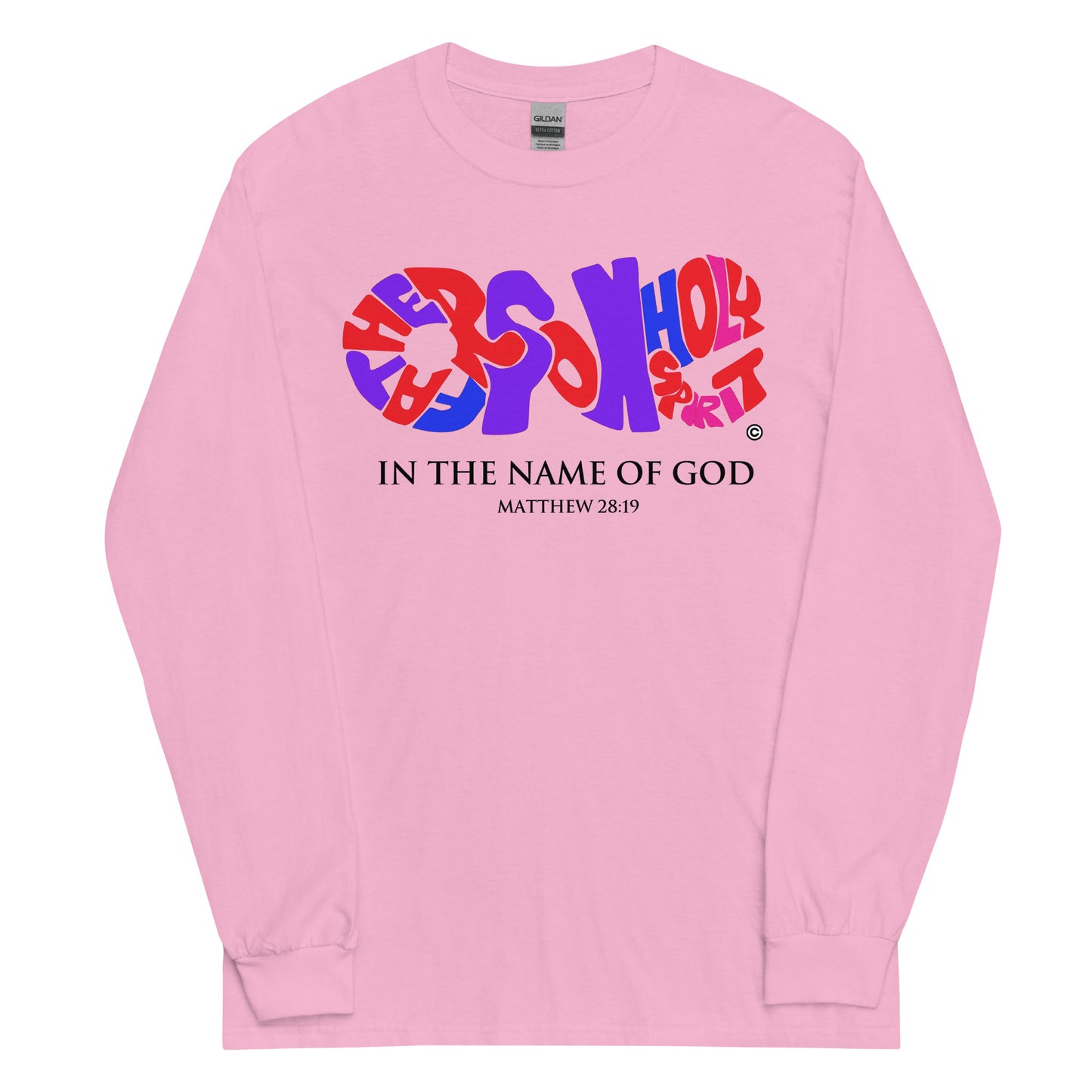 In the Name of God Men’s Long Sleeve Shirt