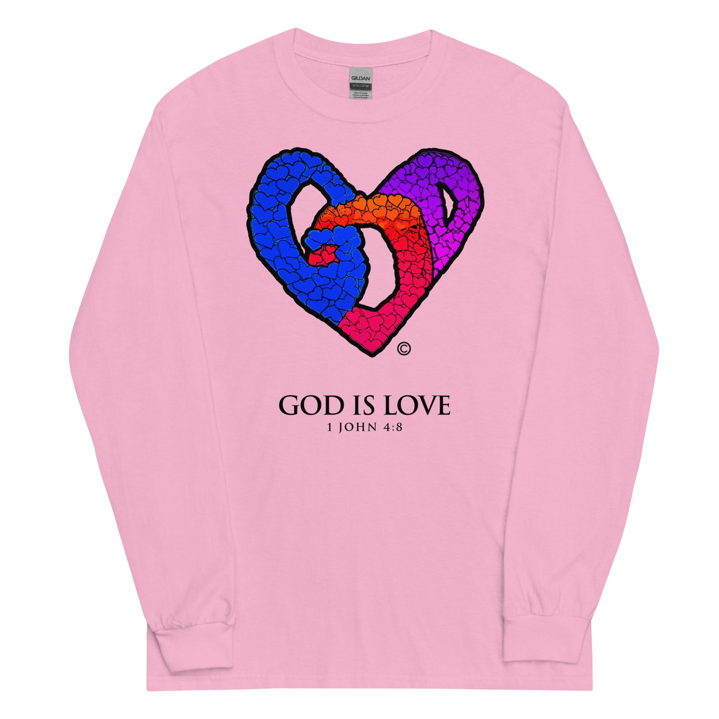 God is Love Men’s Long Sleeve Shirt