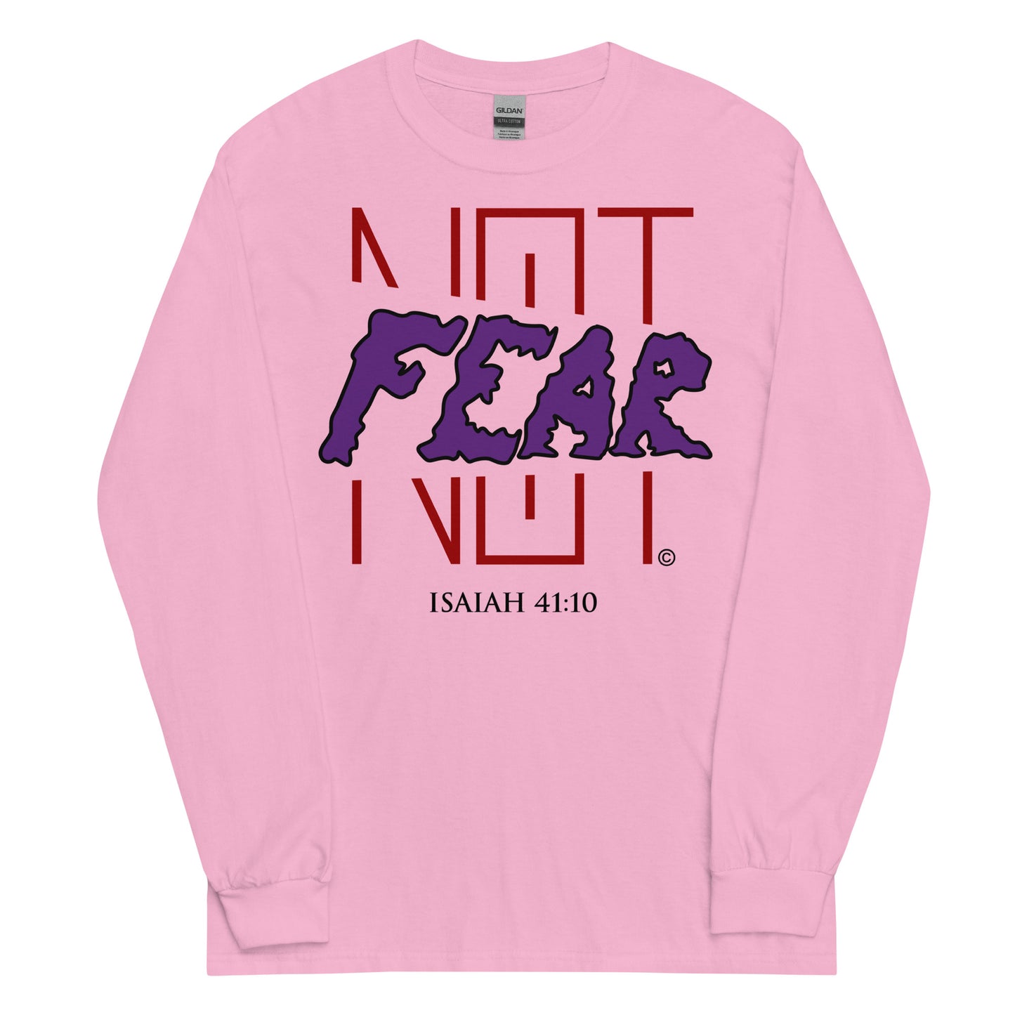 Fear Not Men’s Long Sleeve Shirt