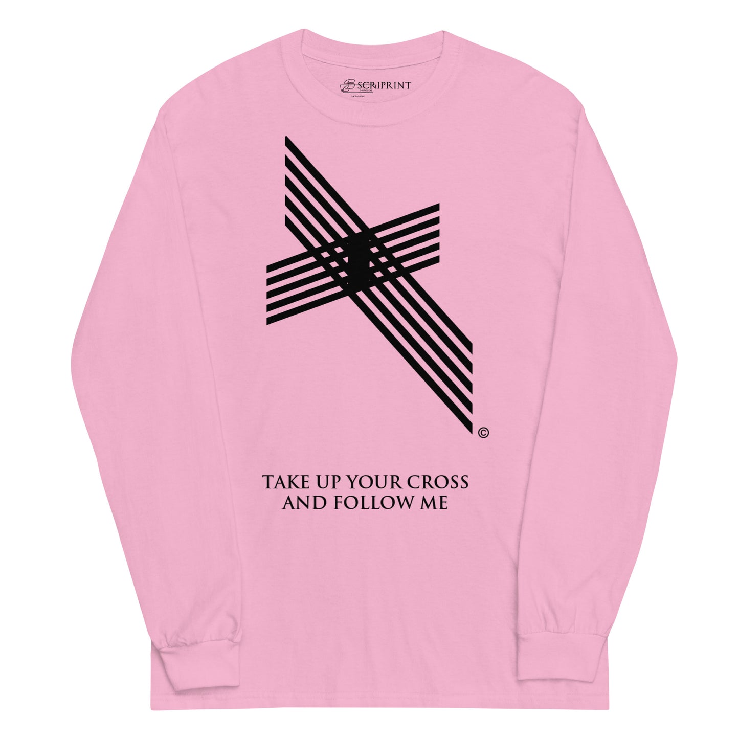 Take Up Your Cross Men’s Long Sleeve Shirt