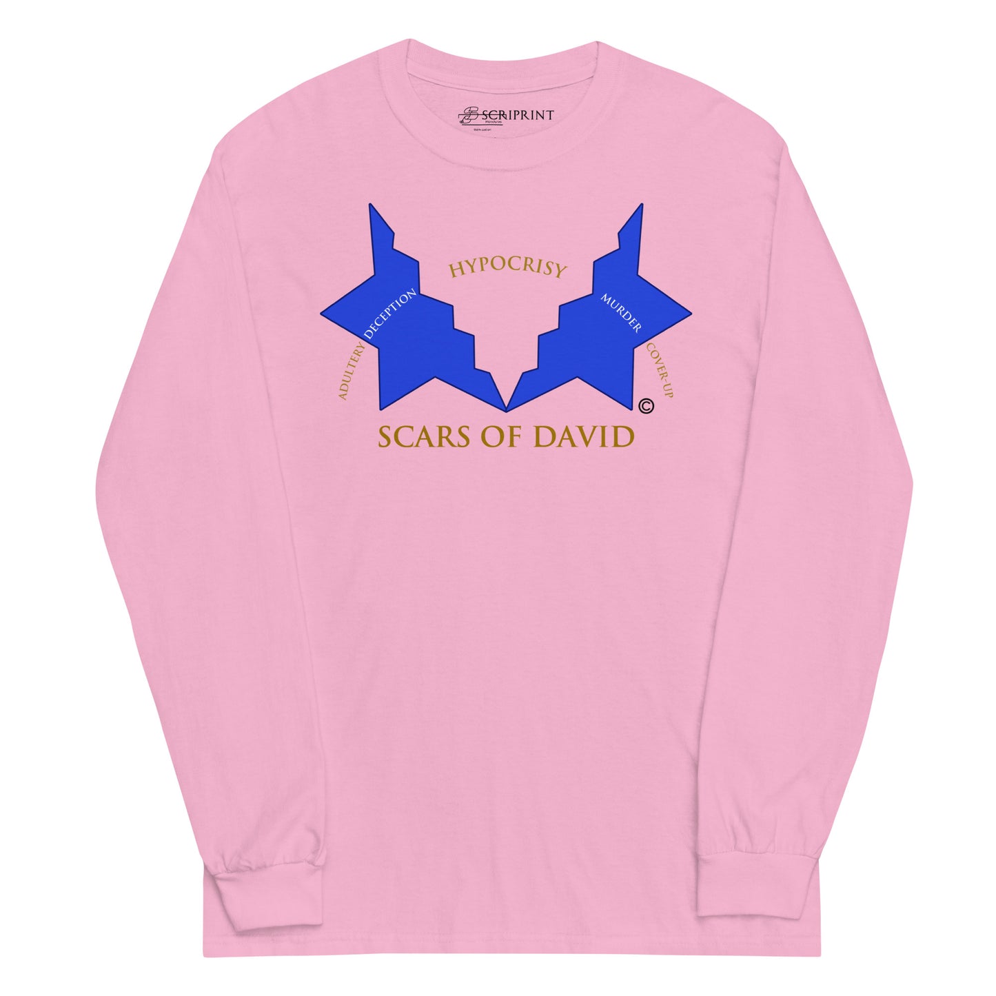 Scars of David Men’s Long Sleeve Shirt