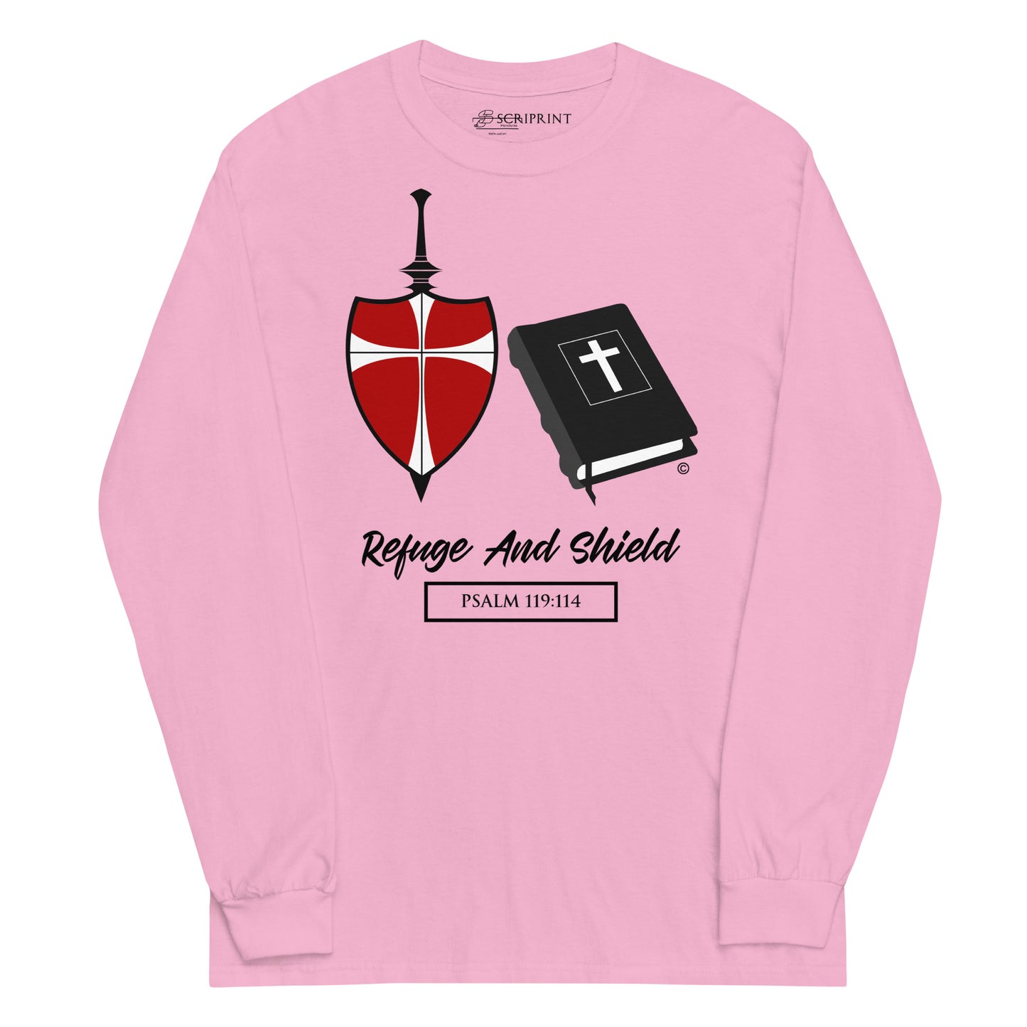 Refuge and Shield Men’s Long Sleeve Shirt