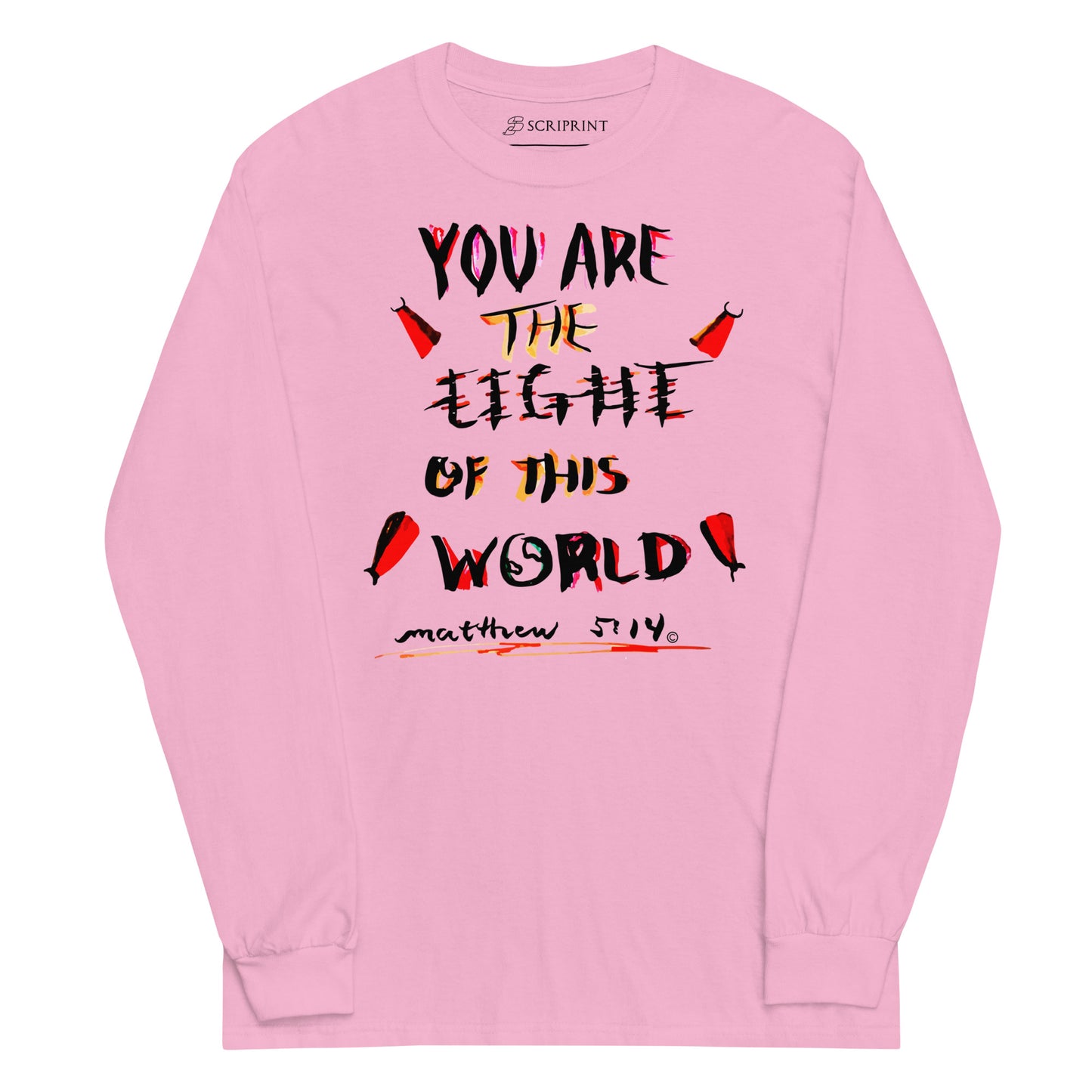 Light of This World Men’s Long Sleeve Shirt