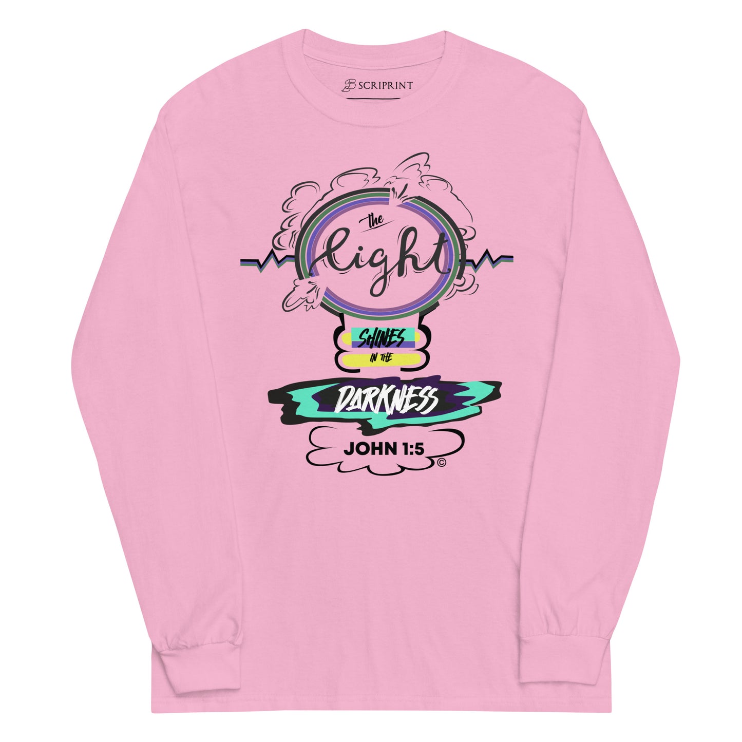 Light in the Darkness Men’s Long Sleeve Shirt
