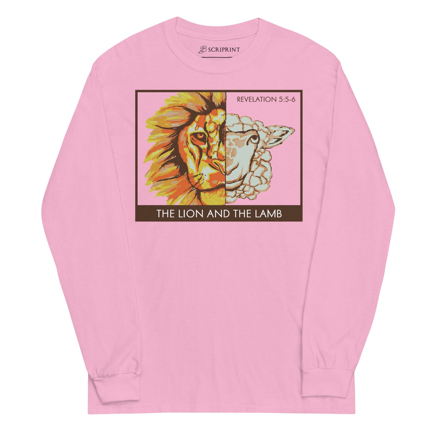 The Lion and the Lamb Men’s Long Sleeve Shirt