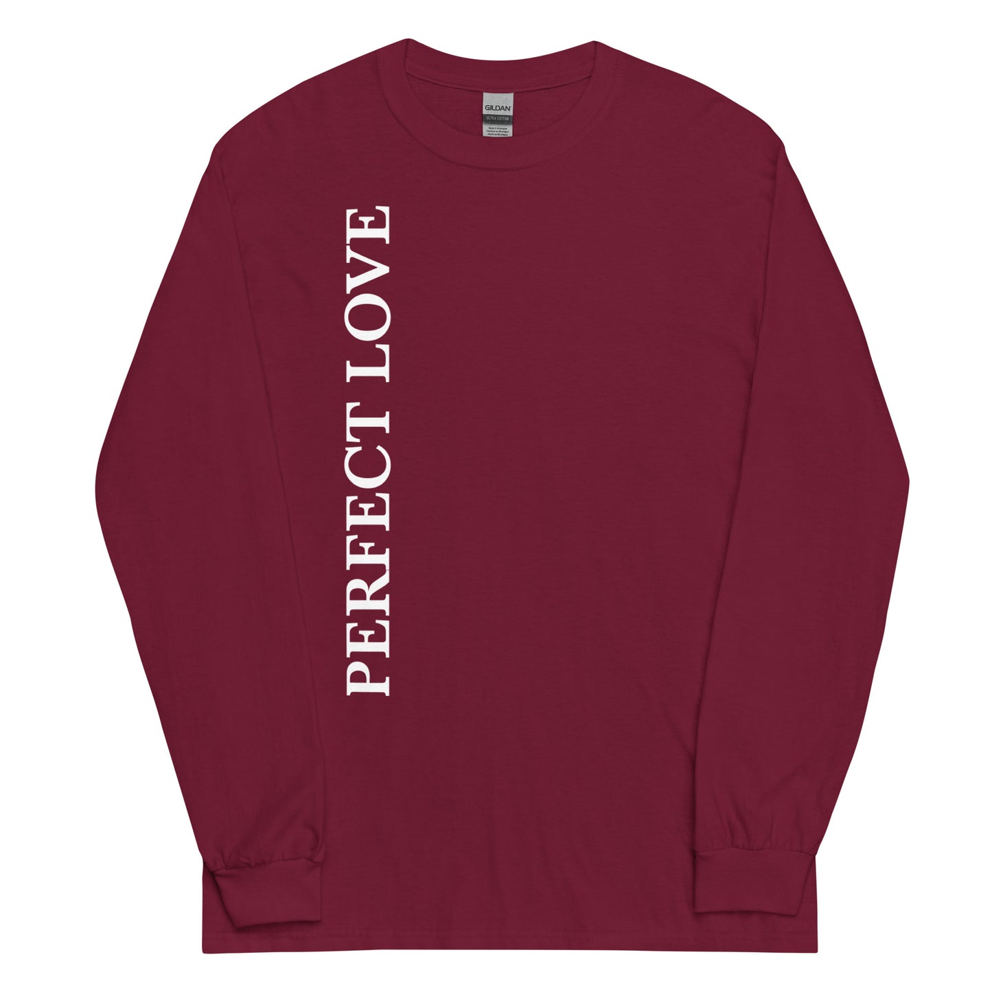 Perfect Love Dark-Colored Men’s Long Sleeve Shirt