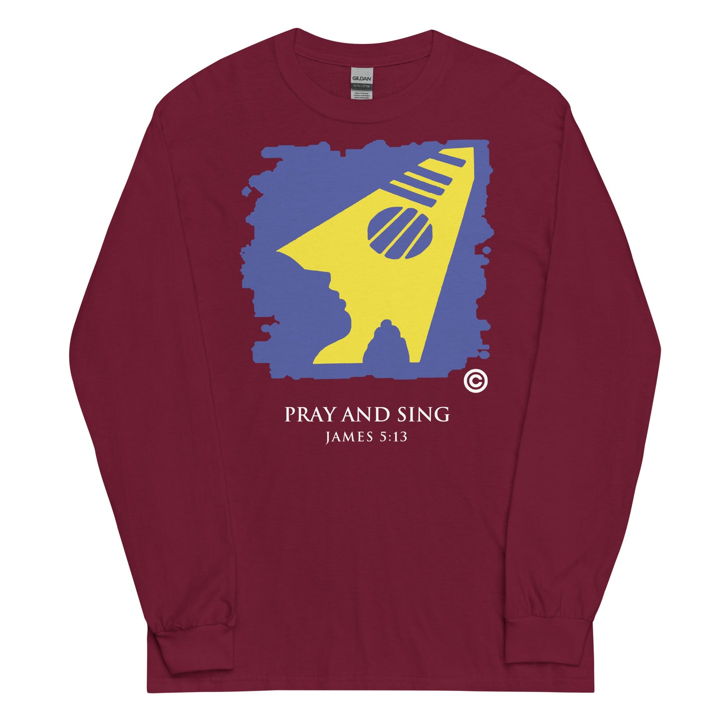 Pray and Sing Men’s Long Sleeve Shirt