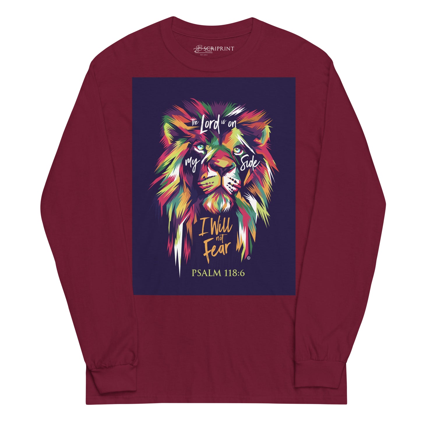 I Will Not Fear Men’s Long Sleeve Shirt
