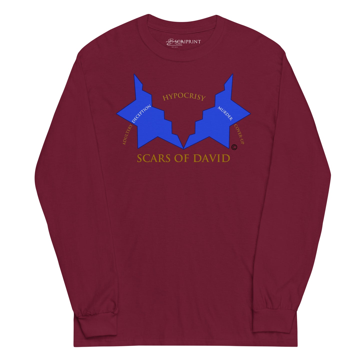 Scars of David Men’s Long Sleeve Shirt