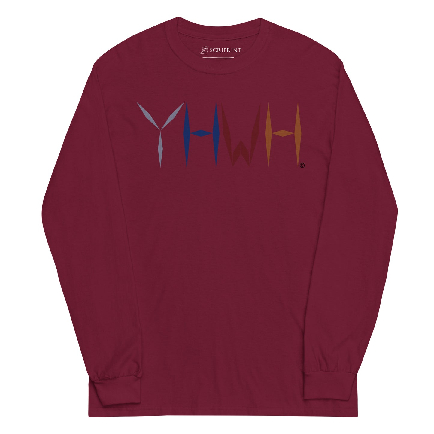 YHWH Men’s Long Sleeve Shirt