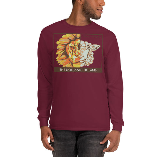 The Lion and the Lamb Men’s Long Sleeve Shirt