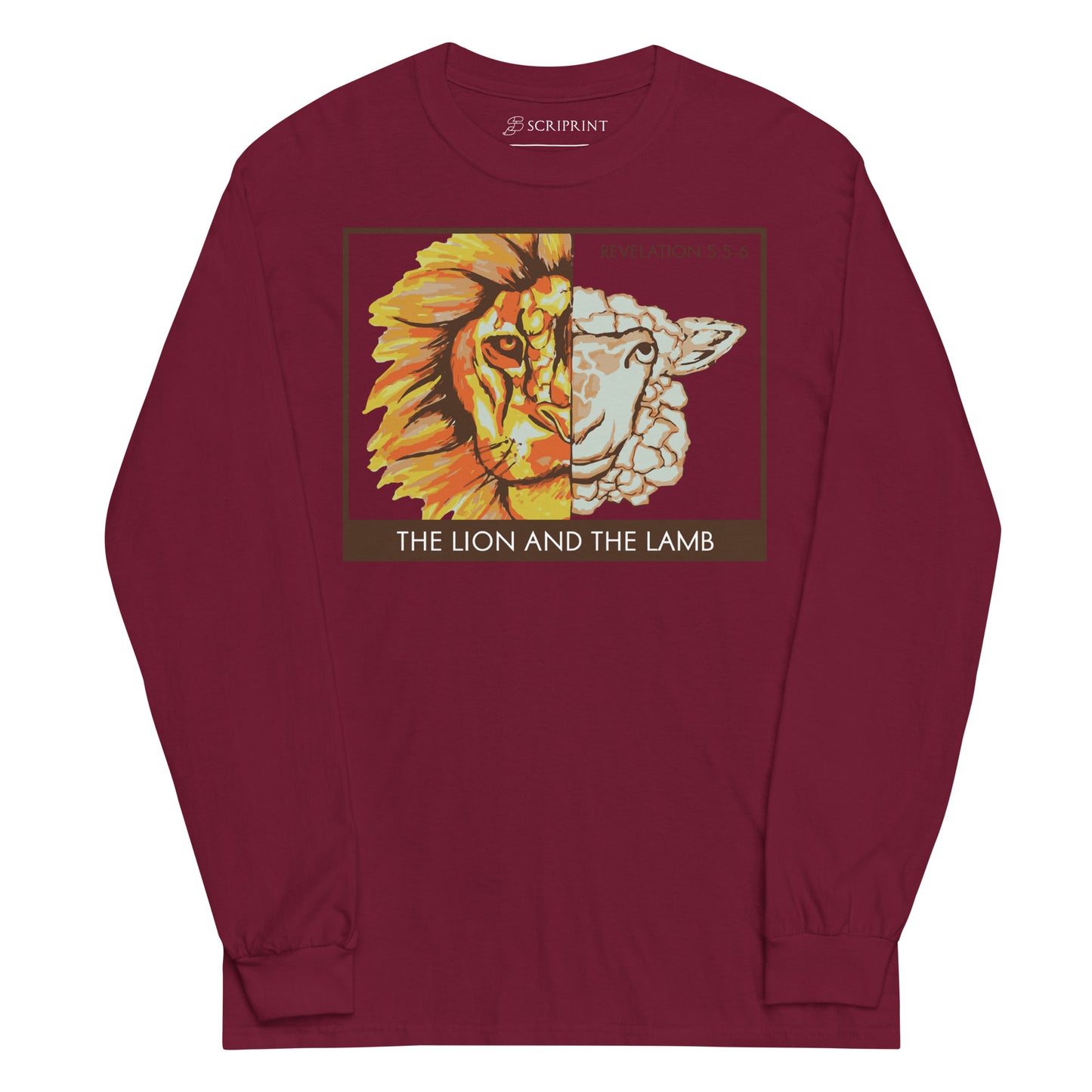 The Lion and the Lamb Men’s Long Sleeve Shirt