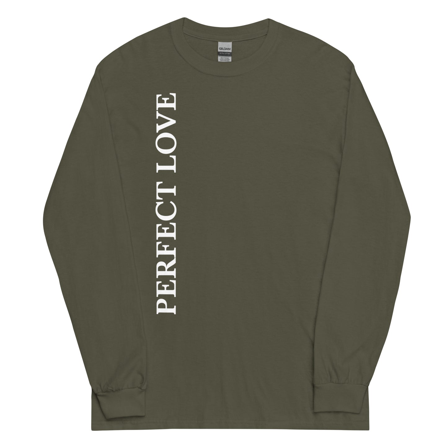 Perfect Love Dark-Colored Men’s Long Sleeve Shirt