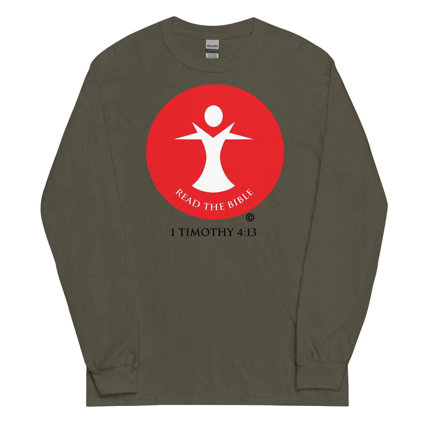 Read the Bible Men’s Long Sleeve Shirt