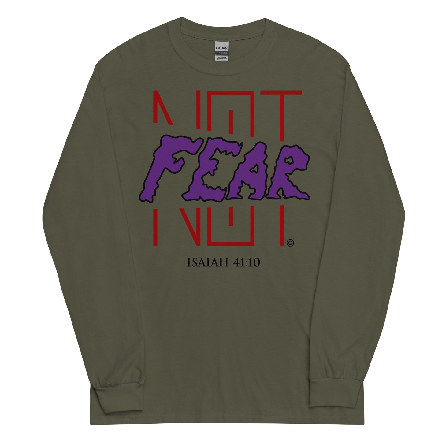 Fear Not Men’s Long Sleeve Shirt