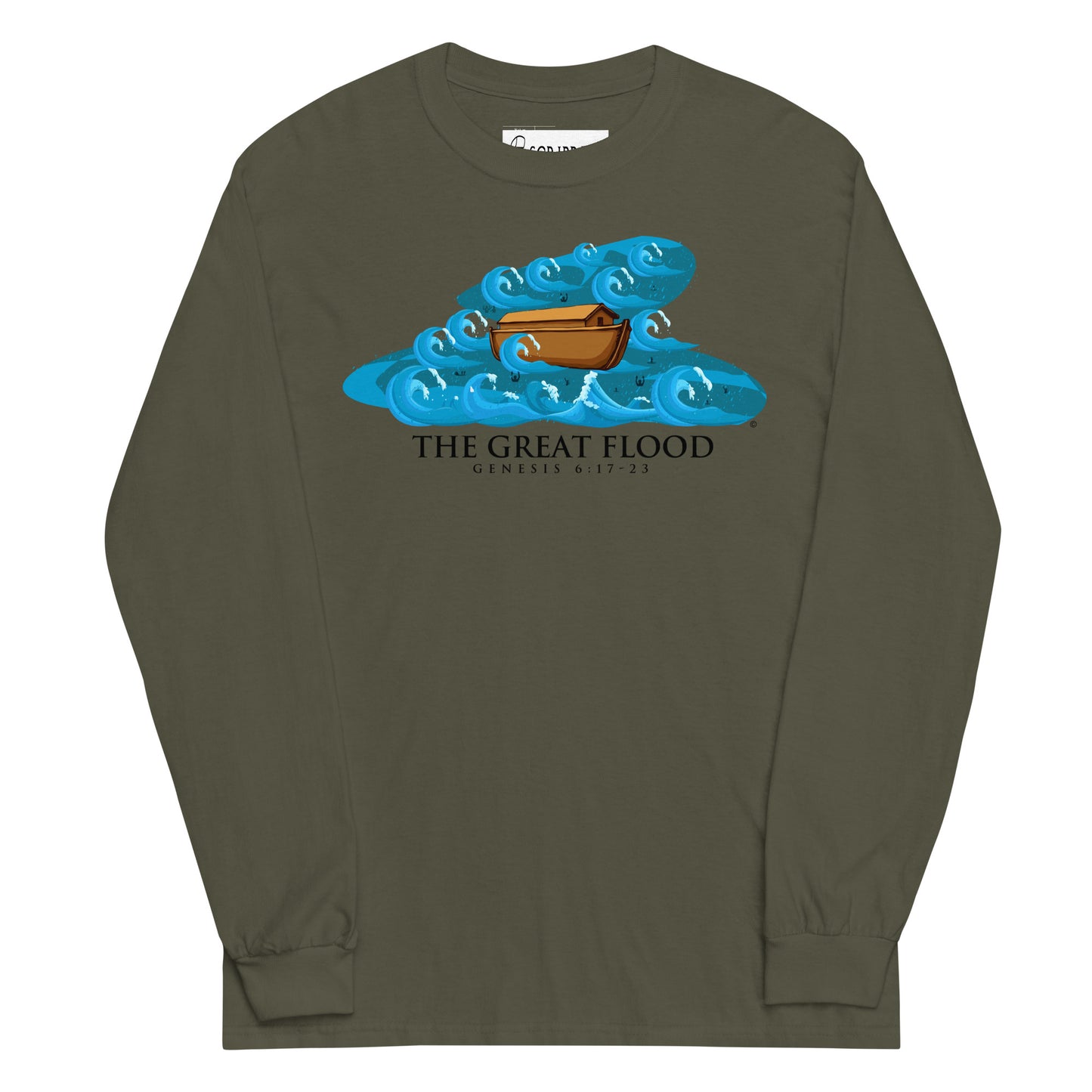 The Great Flood Men’s Long Sleeve Shirt