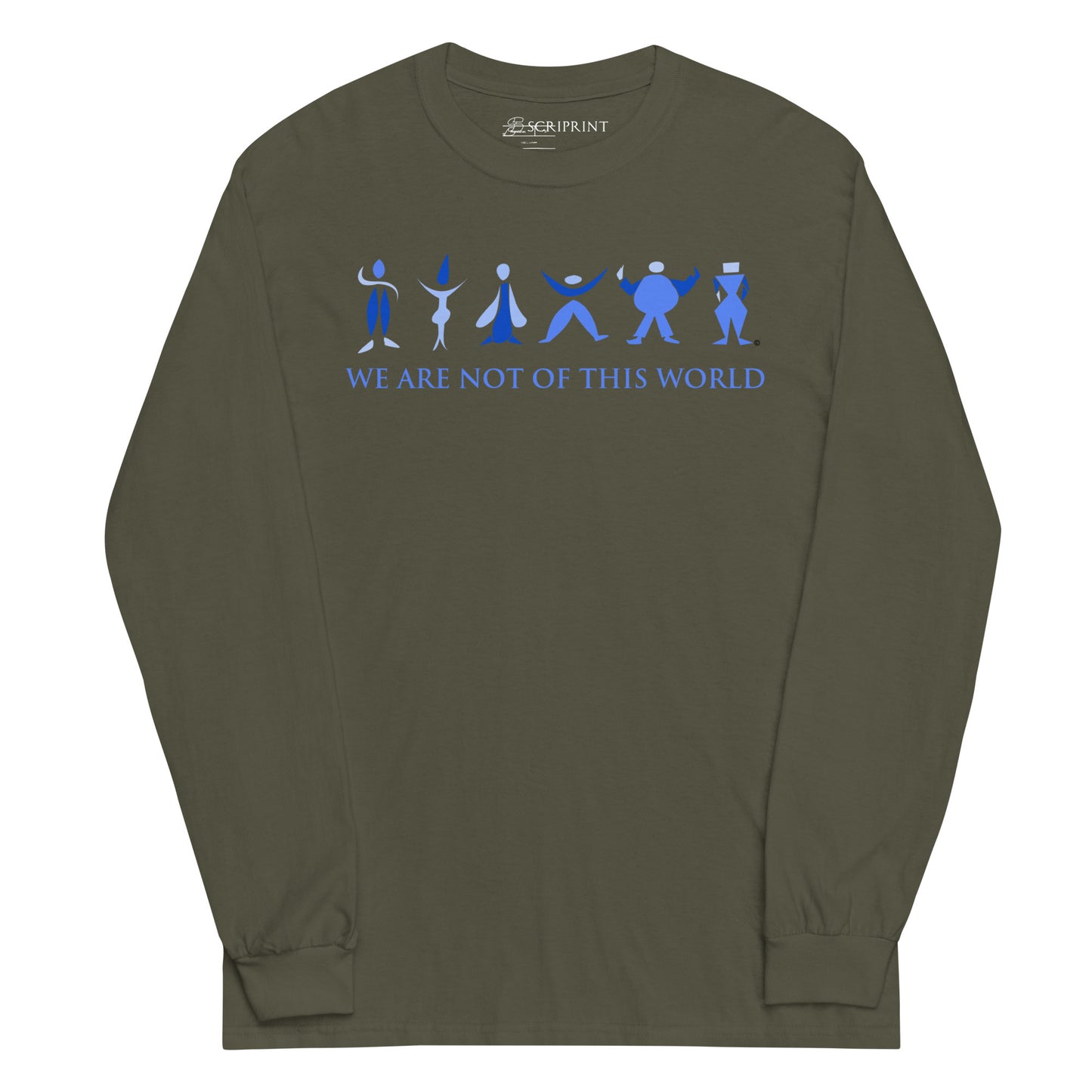 We Are Not of This World Men’s Long Sleeve Shirt