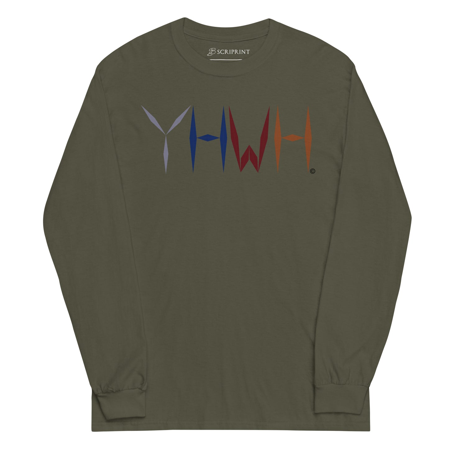 YHWH Men’s Long Sleeve Shirt