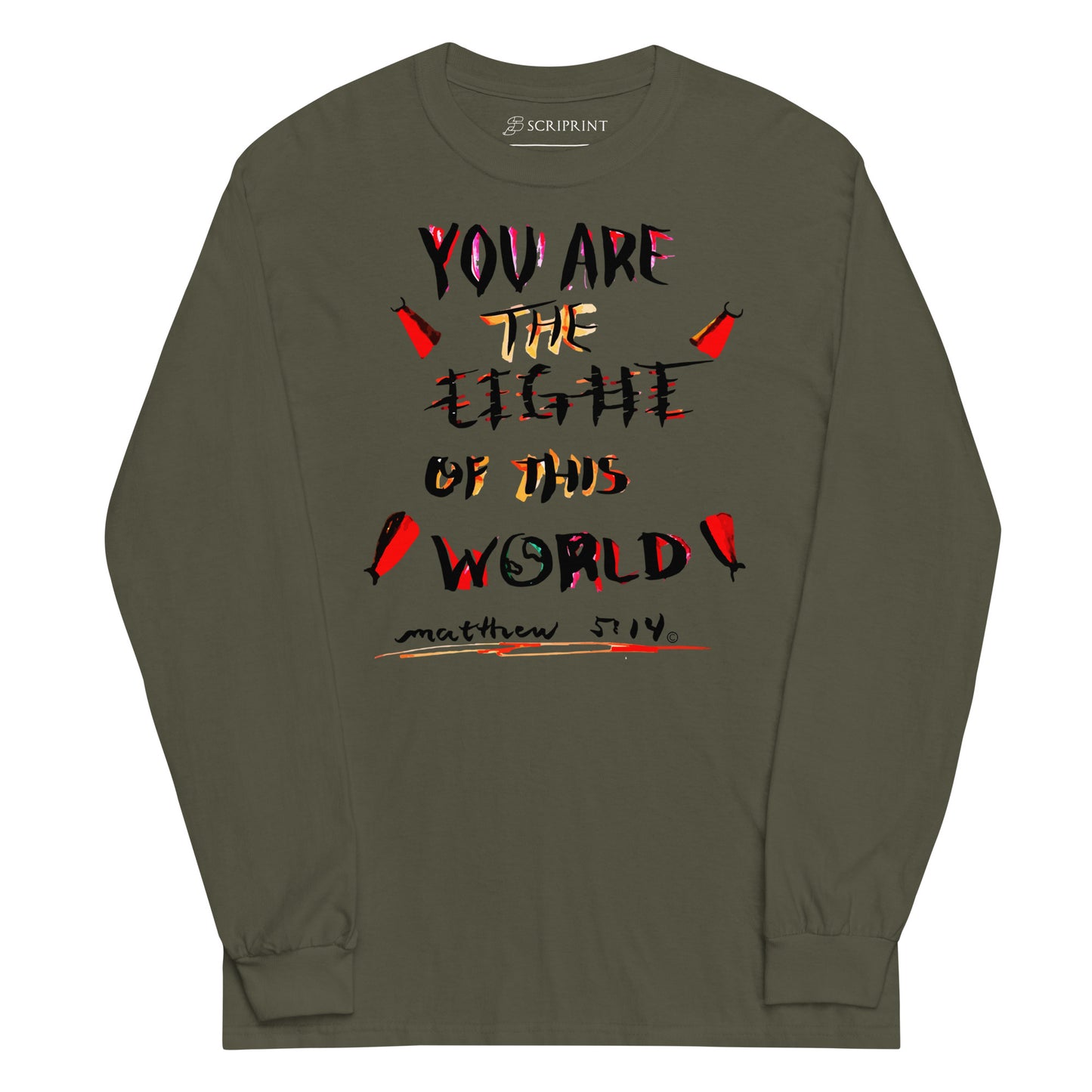 Light of This World Men’s Long Sleeve Shirt