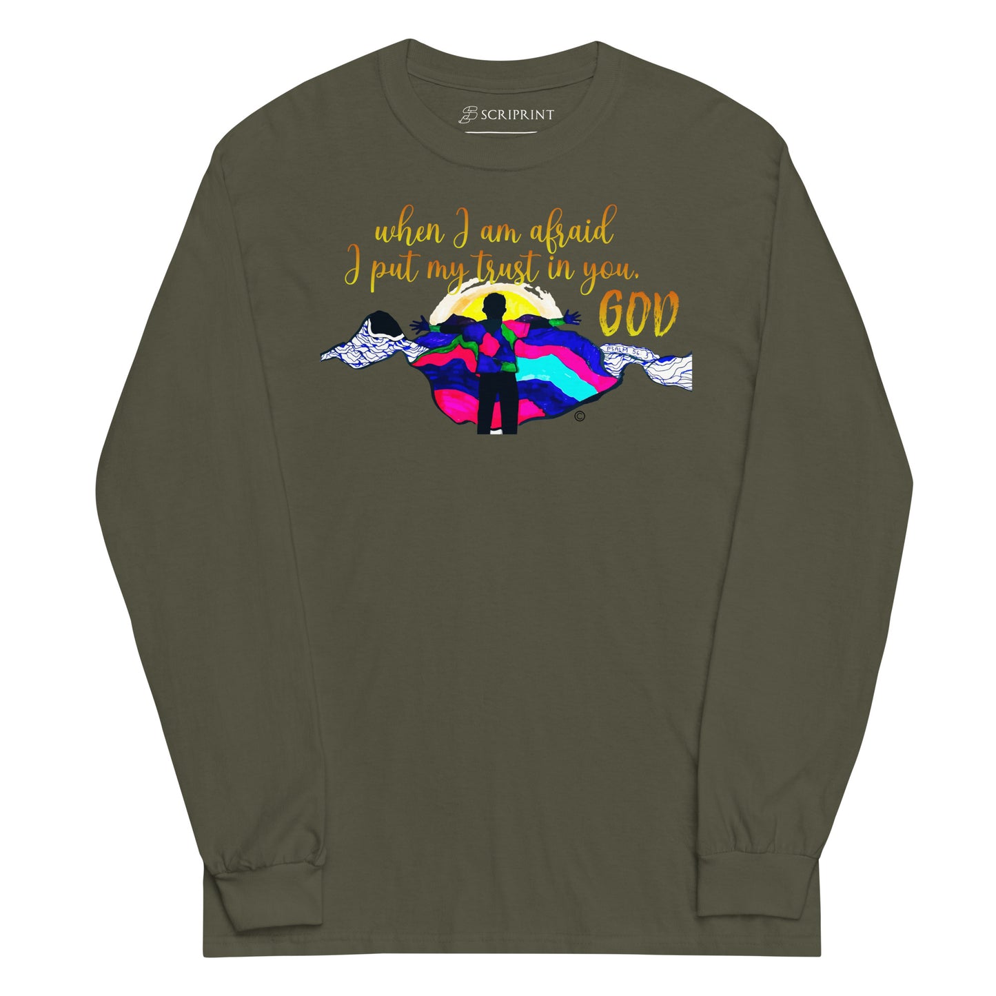 I Put My Trust in You Men’s Long Sleeve Shirt