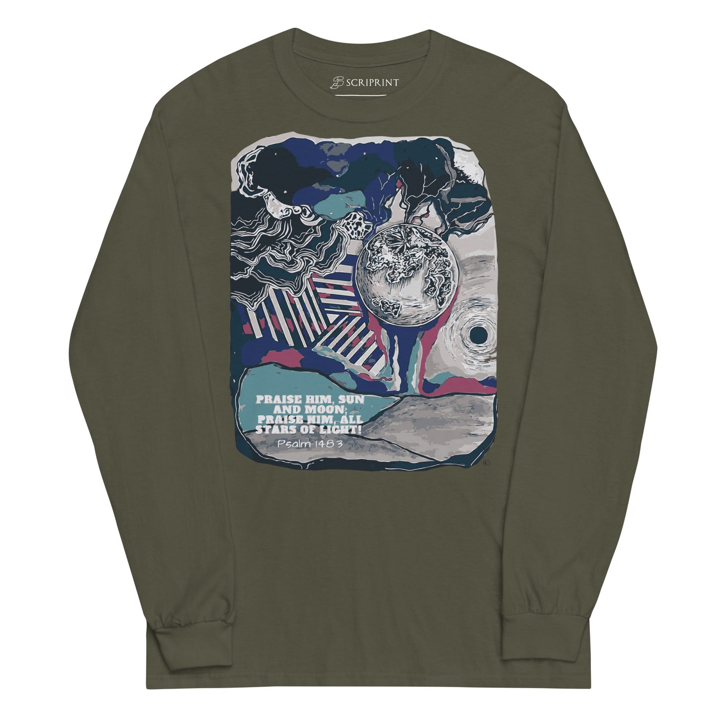 Praise Him Men’s Long Sleeve Shirt