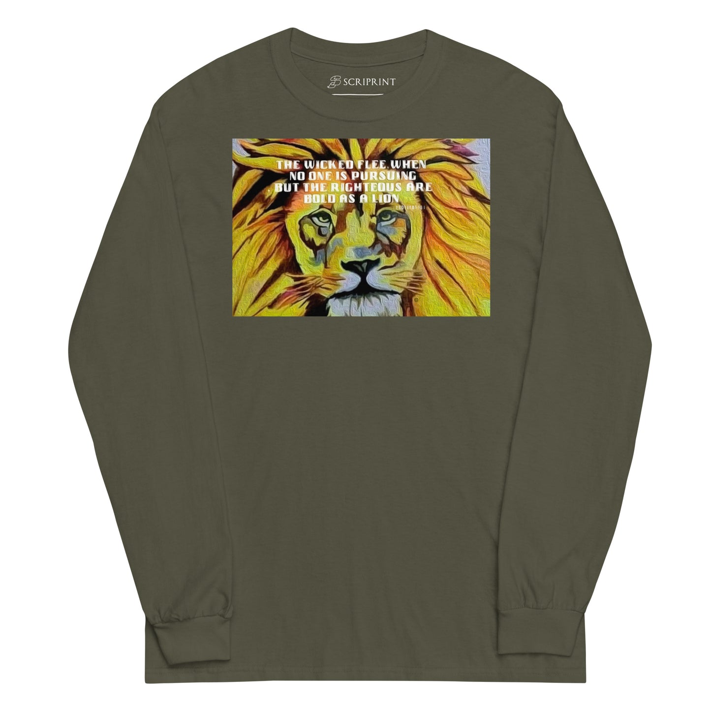 Bold as a Gold Men’s Long Sleeve Shirt