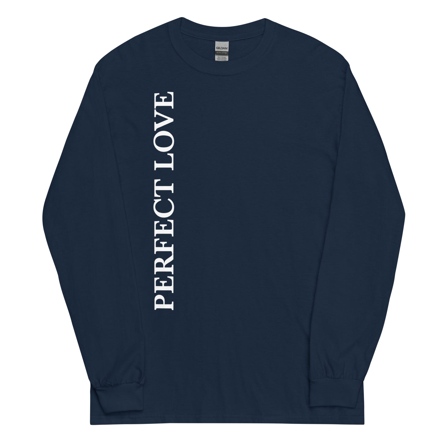 Perfect Love Dark-Colored Men’s Long Sleeve Shirt