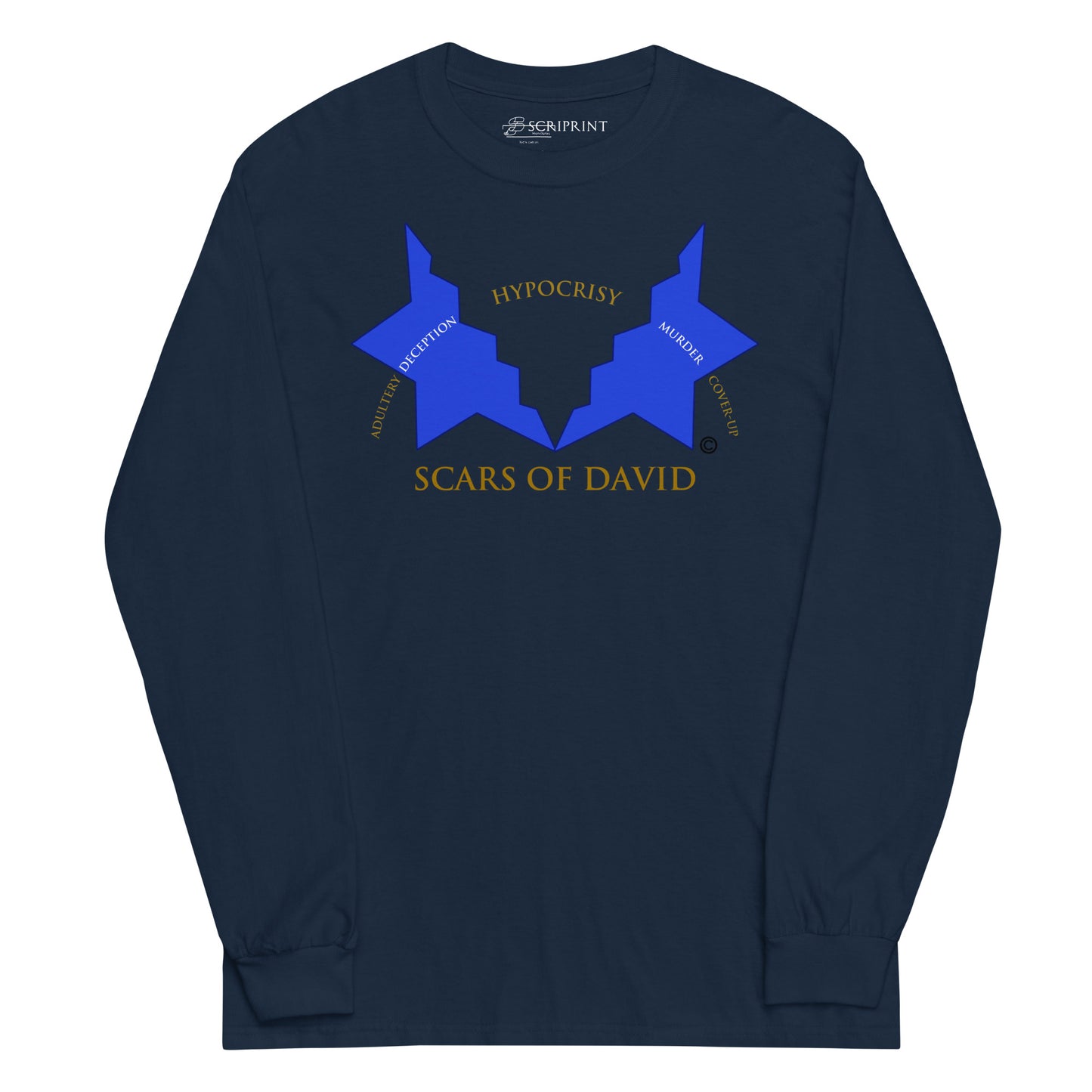 Scars of David Men’s Long Sleeve Shirt