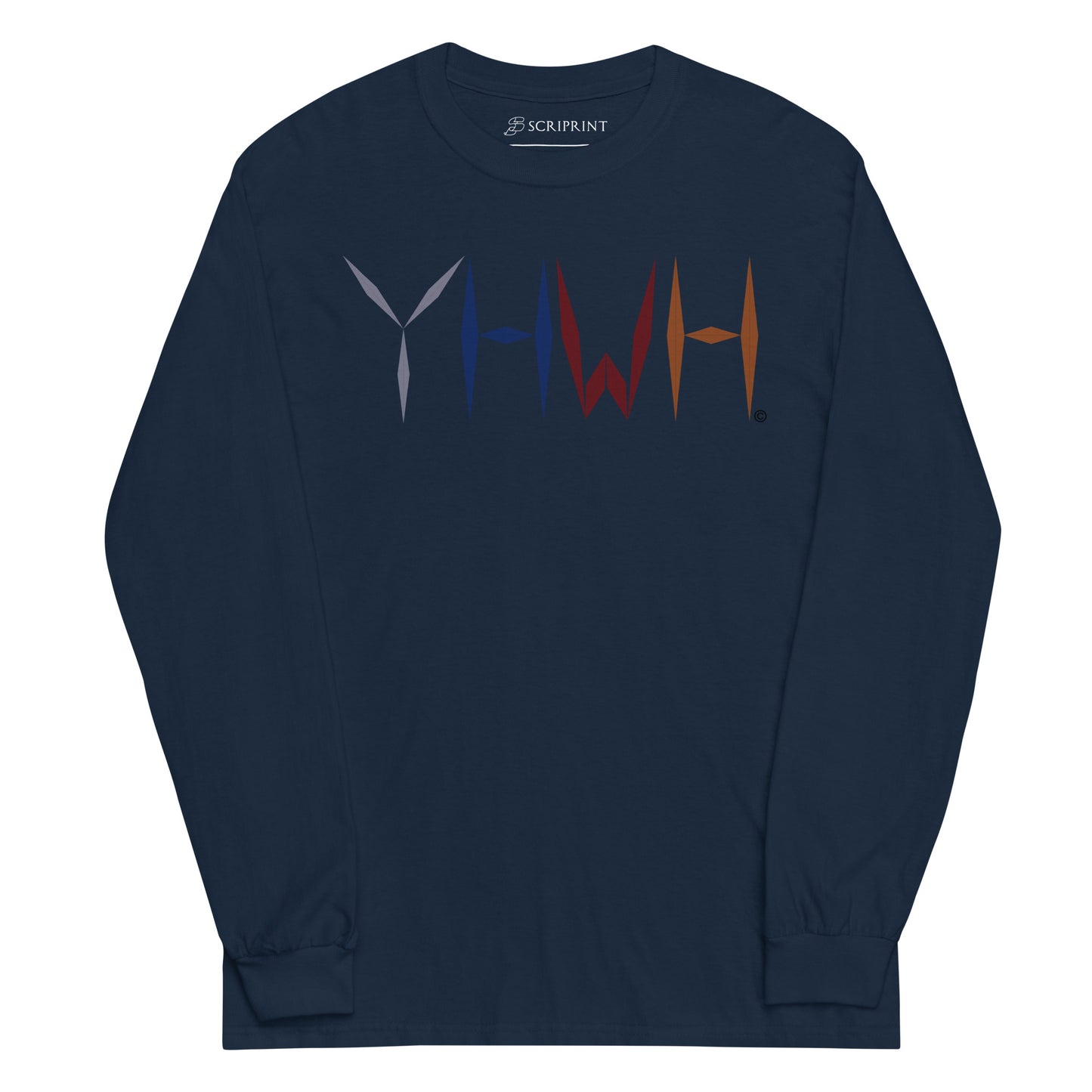 YHWH Men’s Long Sleeve Shirt