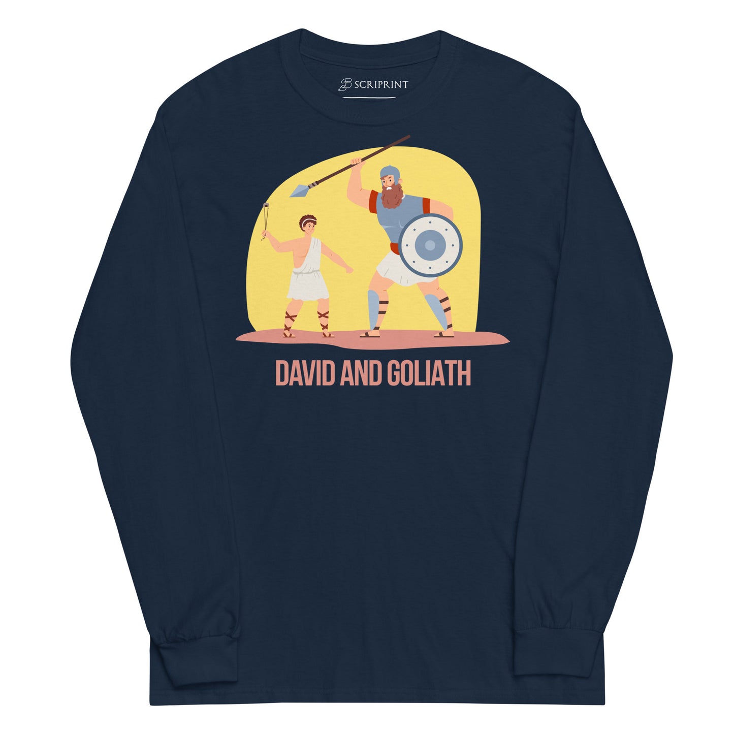 David and Goliath Men’s Long Sleeve Shirt