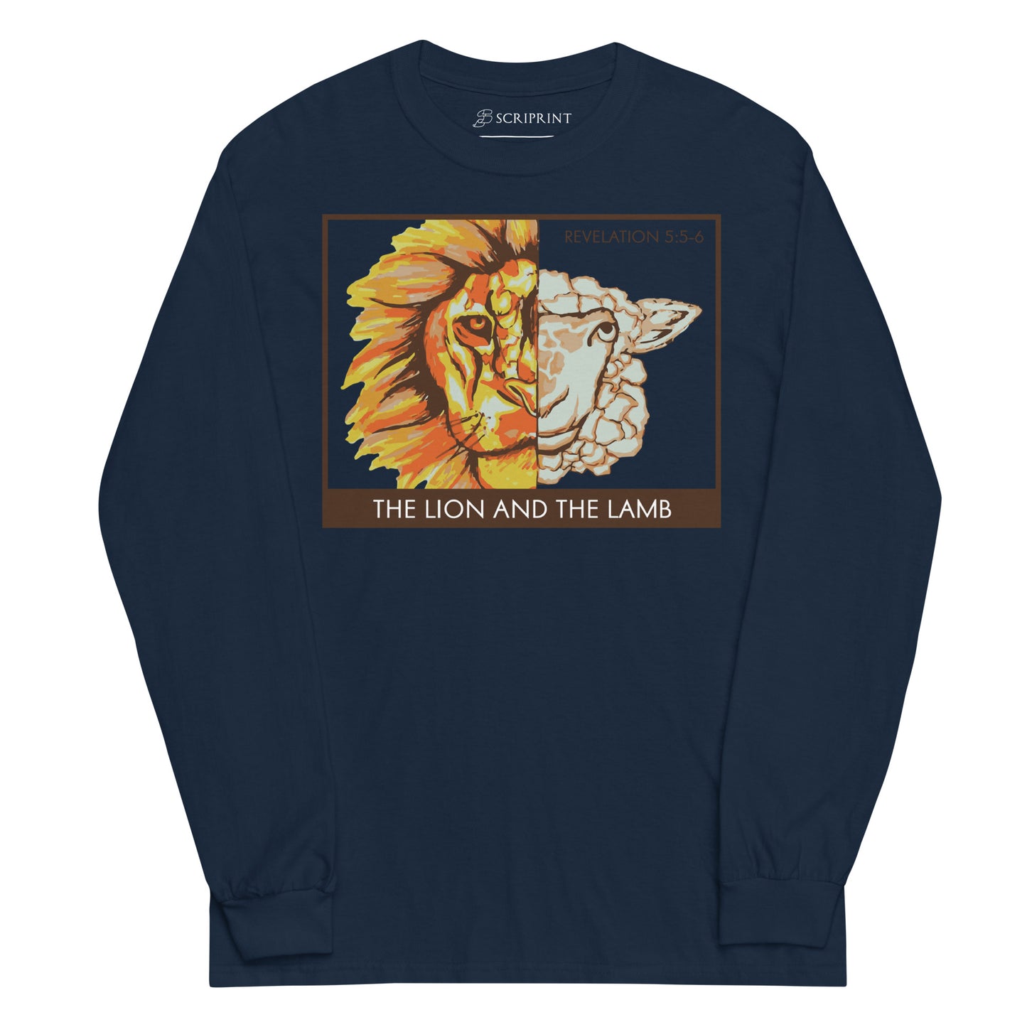 The Lion and the Lamb Men’s Long Sleeve Shirt