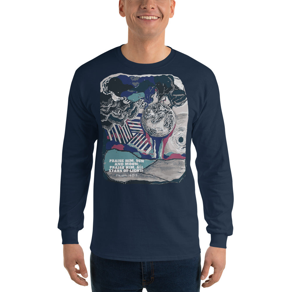 Praise Him Men’s Long Sleeve Shirt