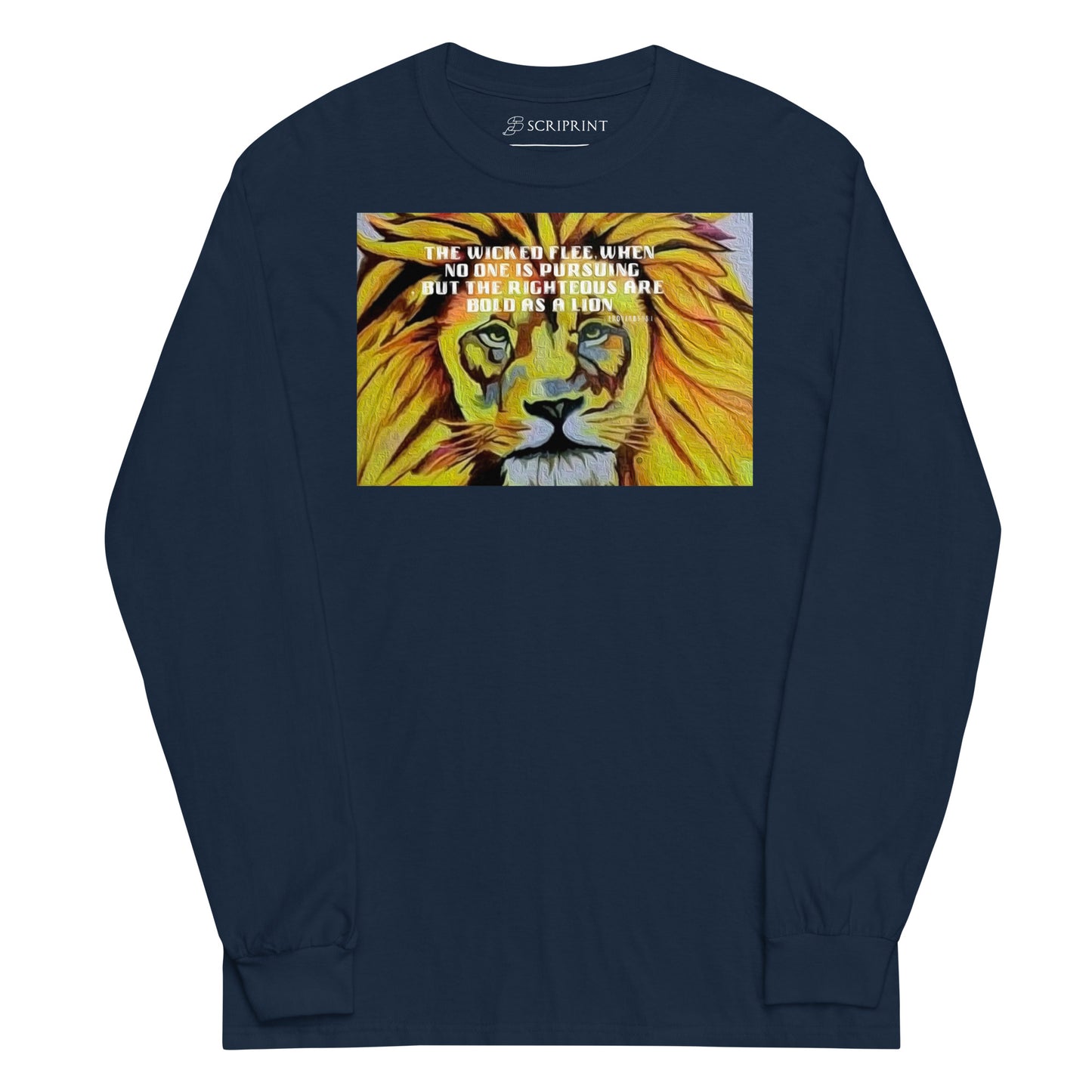 Bold as a Gold Men’s Long Sleeve Shirt