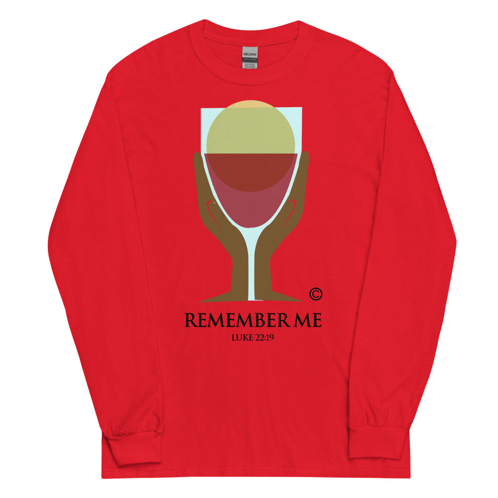 Remember Me Dark-Colored Men’s Long Sleeve Shirt