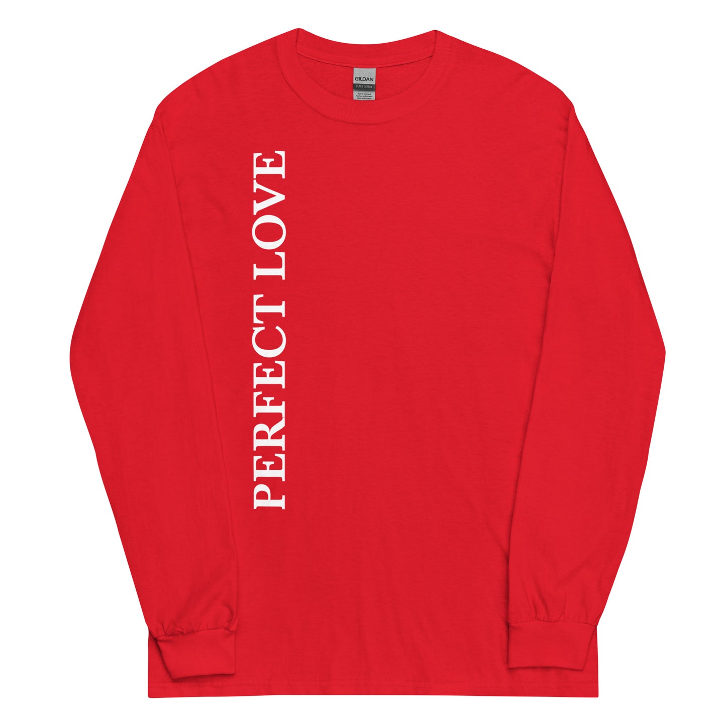 Perfect Love Dark-Colored Men’s Long Sleeve Shirt
