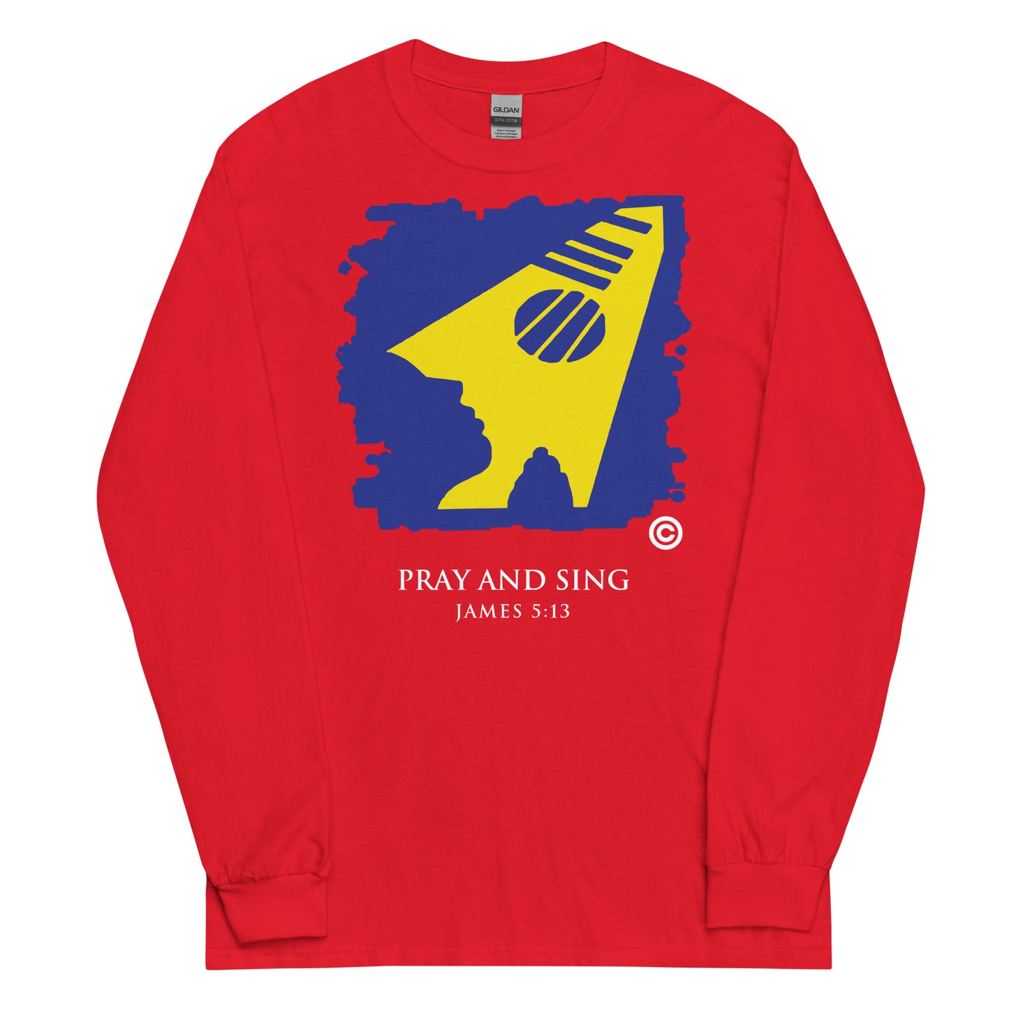 Pray and Sing Men’s Long Sleeve Shirt