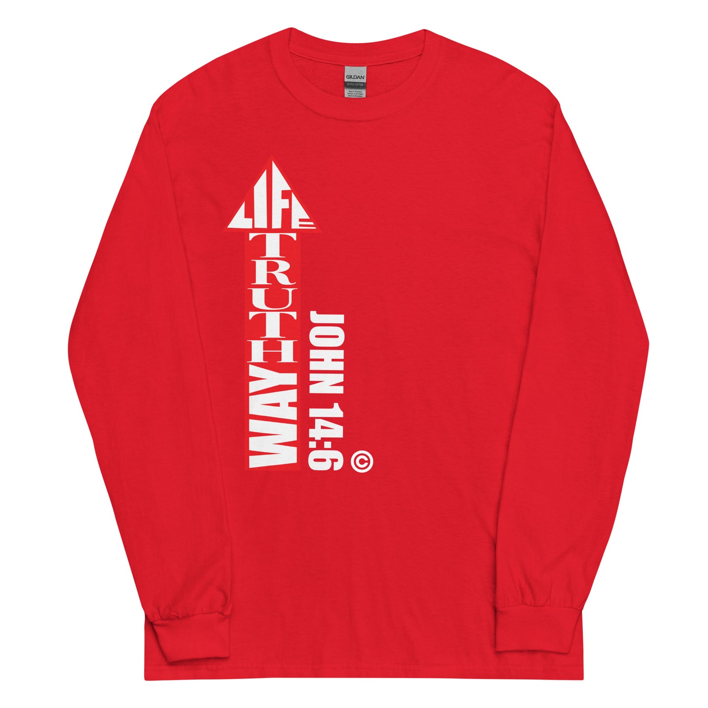 Way Truth Life Men’s Long Sleeve Shirt