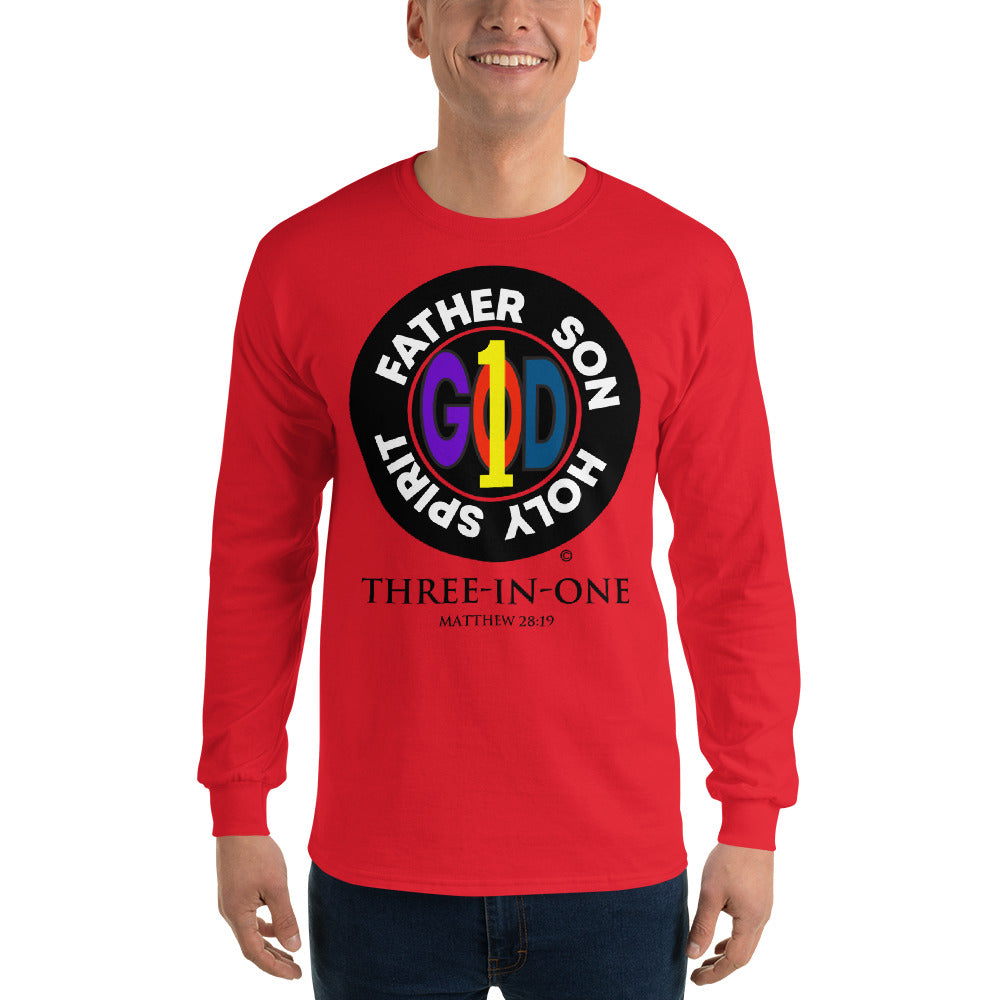 Three in One Men’s Long Sleeve Shirt