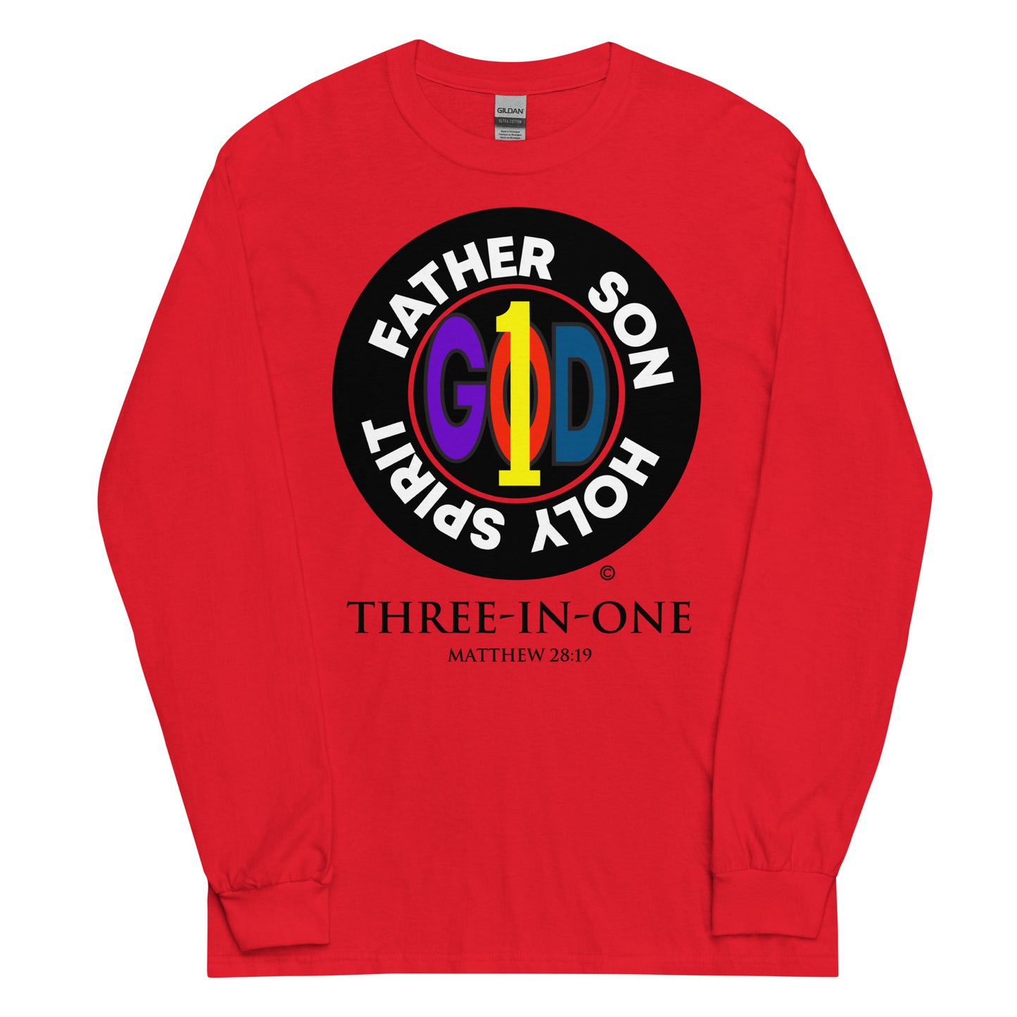 Three in One Men’s Long Sleeve Shirt