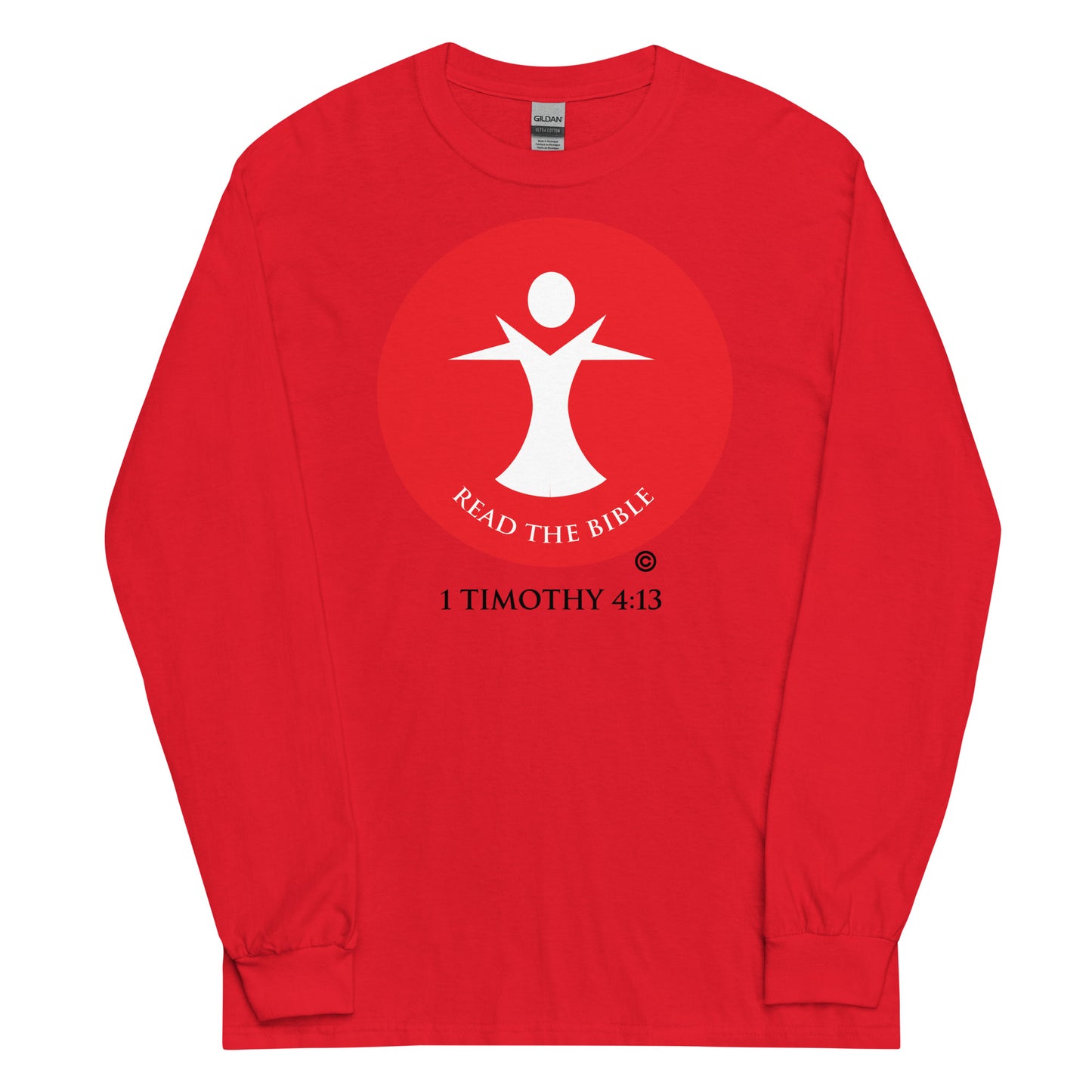 Read the Bible Men’s Long Sleeve Shirt